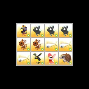 12x Neon Ultra Rare Pet