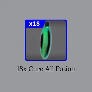 18x Cure All Potion