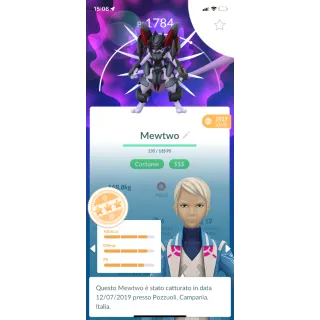 pokemon go MEWTWO ARMORED 2019 