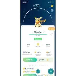 Pokemon go Pikachu Mimikyu 2019