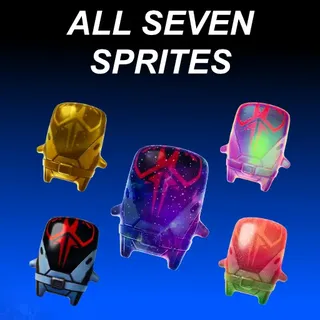 ALL SEVEN SPRITES