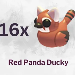 16x RED PANDA DUCKY