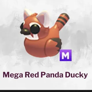 MEGA RED PANDA DUCKY