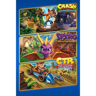 Crash™ + Spyro™ Triple Play Bundle ⚡AUTOMATIC DELIVERY⚡