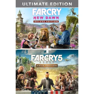 Far Cry® 5 Gold Edition + Far Cry ® New Dawn Deluxe Edition Bundle ⚡SUPER FAST DELIVERY⚡