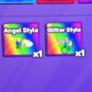 glitter and angel style