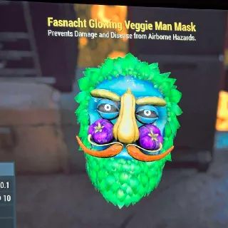 Glowing Veggie Man Mask