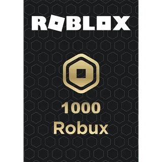 Roblox 1000 Robux Gift card