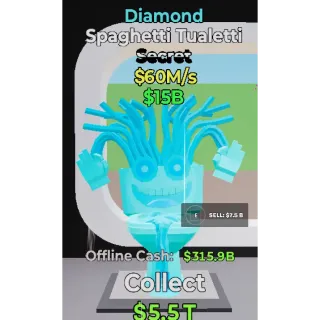 Fortnite Steal The Brainrot Spaghetti Tualetti 60M/s