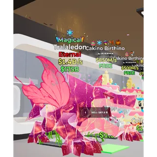 Fortnite Steal The Brainrot Magical Tralaledon 1 trait 1.4B/s