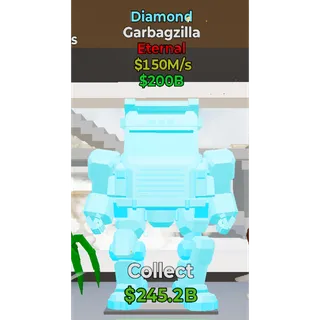 Fortnite Steal The Brainrot Diamond Garbagzilla