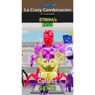 Fortnite Steal The Brainrot Crystal La Crazy Combinacion