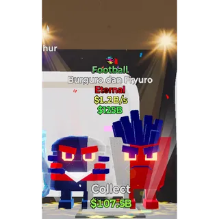 Fortnite Steal The Brainrot Football Burguro dan Fryuro 1 trait 1.2B/s