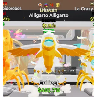 Fortnite Steal The Brainrot Heaven Alligarto Alligarto 4 traits 1B/s
