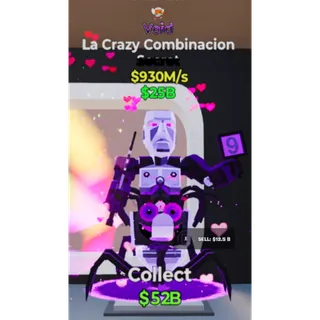 Fortnite Steal The Brainrot Void La Crazy Combinacion 1 trait