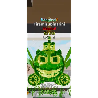 Fortnite Steal The Brainrot Magical Tiramisubmarini
