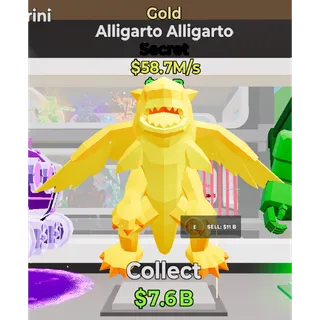 Fortnite Steal The Brainrot Gold Alligarto Alligarto