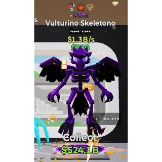 Fortnite Steal The Brainrot Void Vuturino Skeletono 3 traits 1.3B/s