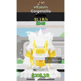 Fortnite Steal The Brainrot Heaven Gorgonzilla 2 traits 1.1B/s