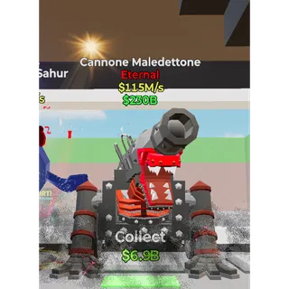 Fortnite Steal The Brainrot Cannone Maledettone