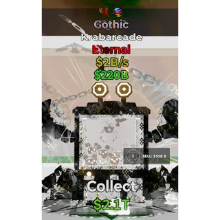 Fortnite Steal The Brainrot Gothic Krabarcade 2 traits 2B/s