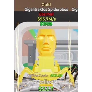 Fortnite Steal The Brainrot Gold Gigalitraktos Spidorobos