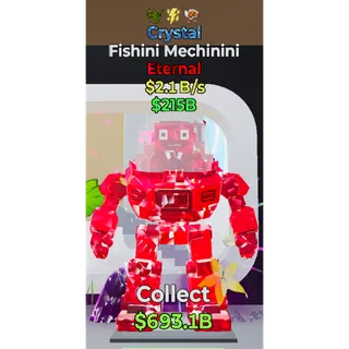Fortnite Steal The Brainrot Crystal Fishini Mechinini 3 traits 2.1B/s