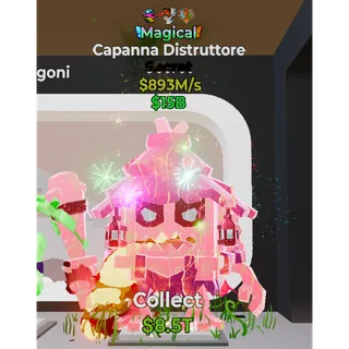 Fortnite Steal The Brainrot Magical Capanna Distruttore 3 traits