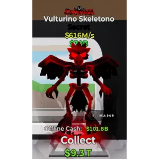 Fortnite Steal The Brainrot Darkness Vulturino Skeletono