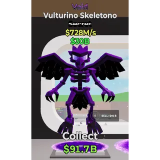 Fortnite Steal The Brainrot Void Vulturino Skeletono 