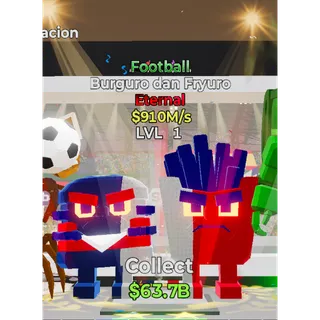 Fortnite Steal The Brainrot Football Burguro dan Fryuro
