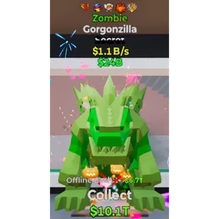 Fortnite Steal The Brainrot Zombie Gorgonzilla 5 traits 1.1B/s