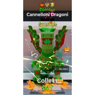 Fortnite Steal The Brainrot Zombie Cannelloni Dragoni 3 traits