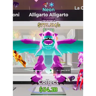 Fortnite Steal The Brainrot Neon Alligarto Alligarto 2 traits