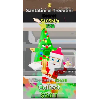 Fortnite Steal The Brainrot Santatini el Treeetini 1 trait