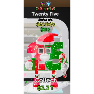 Fortnite Steal The Brainrot Christmas Twenty Five traited 425M/s