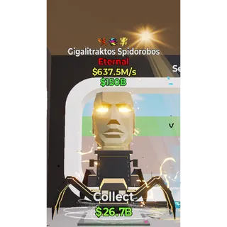 Fortnite Steal The Brainrot Gigalitraktos Spidorobos 3 traits