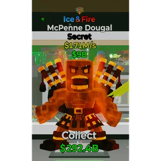 Fortnite Steal The Brainrot Ice & Fire McPenne Dougal 1 trait