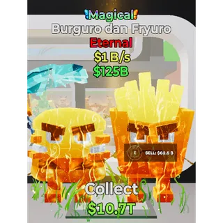 Fortnite Steal The Brainrot Magical Burguro dan Fryuro 1B/s
