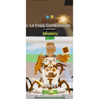 Fortnite Steal The Brainrot Chocolate La Crazy Combinacion 2 traits