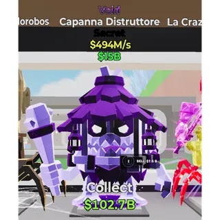 Fortnite Steal The Brainrot Void Capanna Distruttore