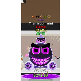 Fortnite Steal The Brainrot Void Tiramisubmarini 5 traits 2.4B/s