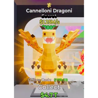 Fortnite Steal The Brainrot Cannelloni Dragoni 1 trait