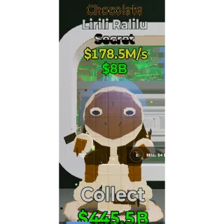 Fortnite Steal The Brainrot Lirili Rarilu 178.5M/s