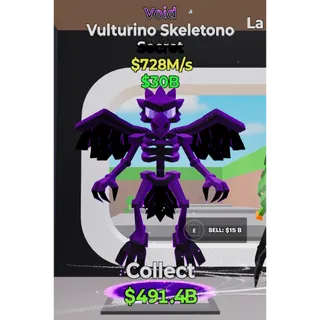 Fortnite Steal The Brainrot Void Vulturino Skeletono