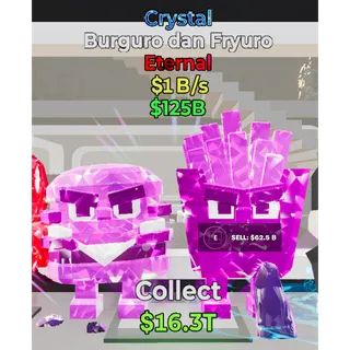 Fortnite Steal The Brainrot Crystal Burguro dan Fryuro 1B/s