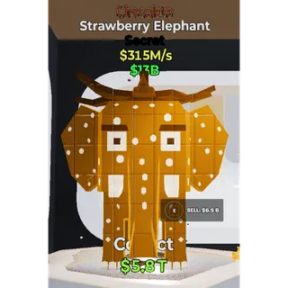 Fortnite Steal The Brainrot Chocolate Strawberry Elephant