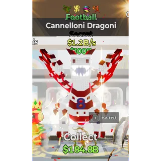 Fortnite Steal The Brainrot Football Cannelloni Dragoni 4 traits 1.2B/s
