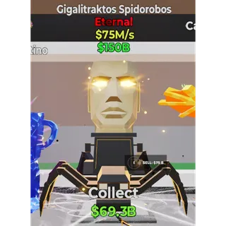 Fortnite Steal The Brainrot Gigalitraktos Spidorobos