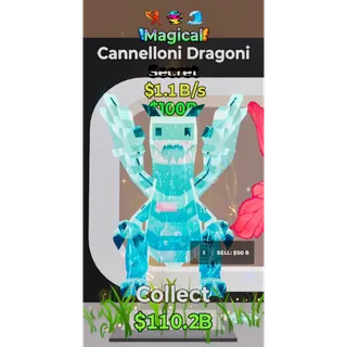 Fortnite Steal The Brainrot Magical Cannelloni Dragoni 3 traits 1.1B/s